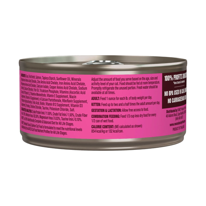Rawz Tuna &amp; Salmon Shredded Cat Can (5.5oz)