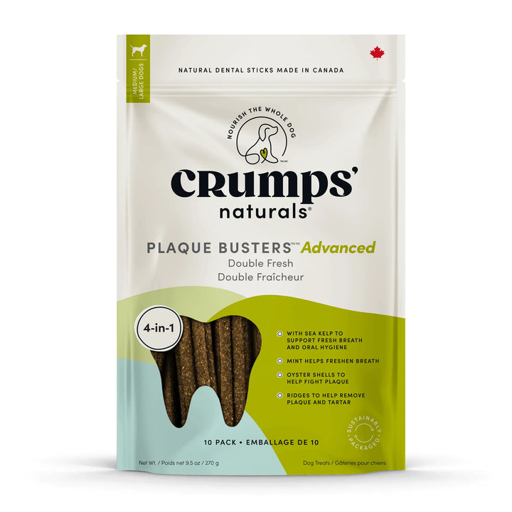Crumps Plaque Buster Advanced Double Fresh (10 pack)