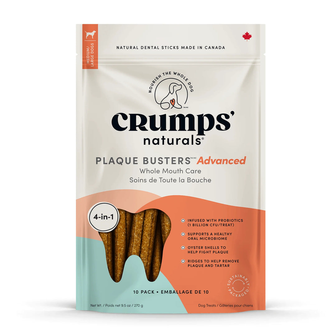 Crumps Plaque Buster Advanced Whole Mouth Care (10 pack)