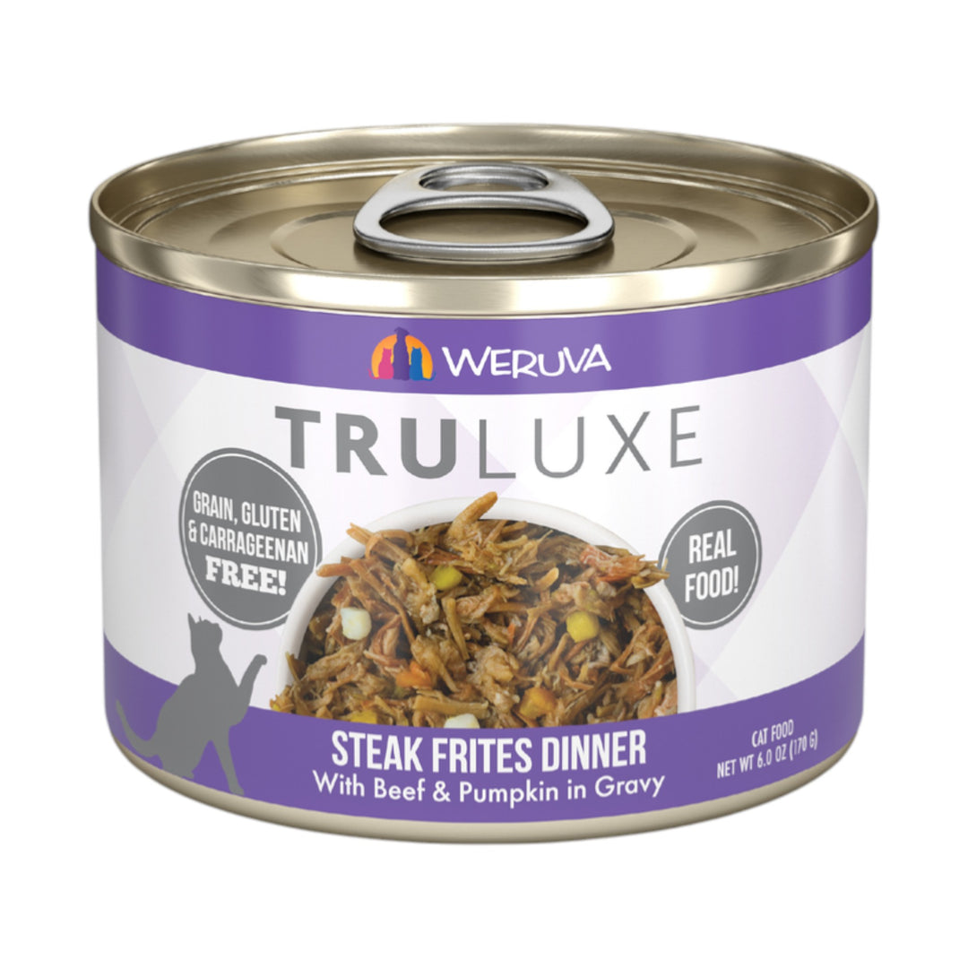 Weruva Truluxe Steak Frites Canned Cat Food (6oz)