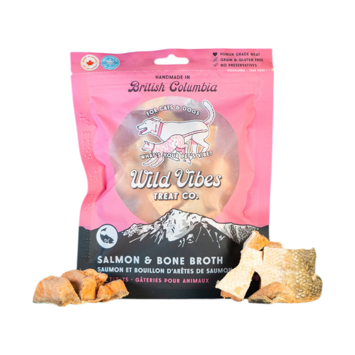 Wild Vibes Salmon And Bone Broth (75g)