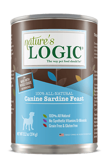Nature's Logic Sardine Dog Can (13.2 oz) - Tail Blazers Etobicoke