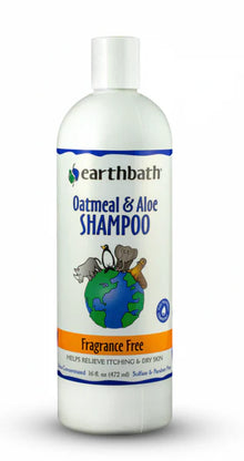 Earthbath Oatmeal & Aloe Dog Shampoo - Fragrance Free 473ml