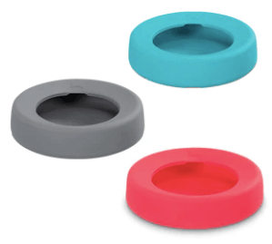 MM SILICONE NON-SPILL BOWL BLUE