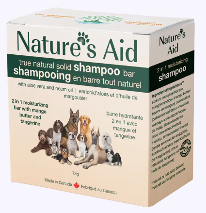 NATURE'S AID 2N1 MANGO SHAMPOO BAR - Tail Blazers Etobicoke