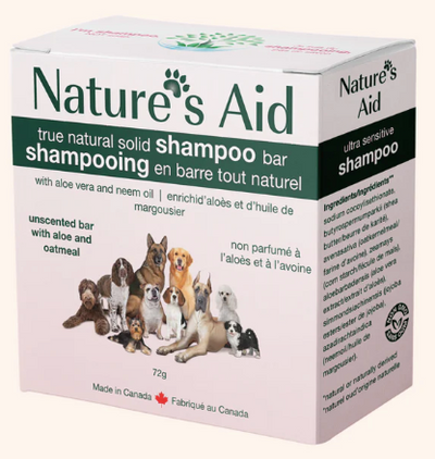 NATURE'S AID SENSITIVE SKIN SHAMPOO BAR - Tail Blazers Etobicoke