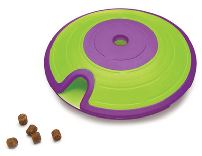 NINA DOG TREAT MAZE GRN/PPL PUZZLE - Tail Blazers Etobicoke