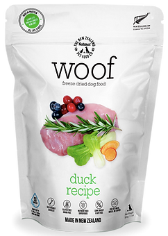 NZ WOOF FD DUCK 1KG - Tail Blazers Etobicoke