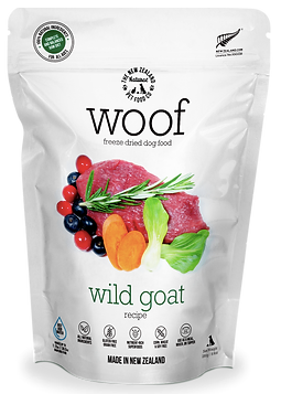 NZ WOOF FD GOAT 1KG - Tail Blazers Etobicoke