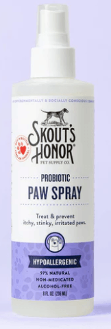 Skout's Honor Probiotic Paw Spray for Dogs (8oz) - Tail Blazers Etobicoke