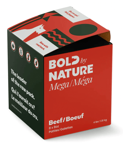 BOLD MEGA DOG BEEF PATTIES 4LB - Tail Blazers Etobicoke