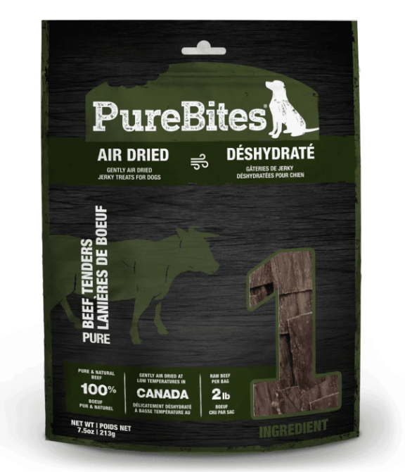 PureBites Air-Dried Beef Jerky Treat (7.5oz) - Tail Blazers Etobicoke