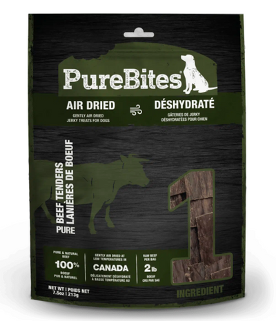 PureBites Air-Dried Beef Jerky Treat (7.5oz) - Tail Blazers Etobicoke