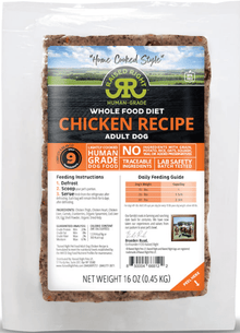 RAISED RIGHT CHICKEN DOG 1LB - Tail Blazers Etobicoke