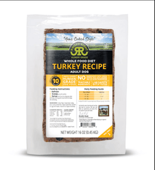 RAISED RIGHT TURKEY DOG 1LB - Tail Blazers Etobicoke