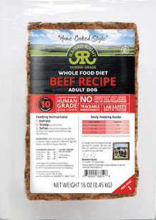 RAISED RIGHT BEEF DOG 1LB - Tail Blazers Etobicoke
