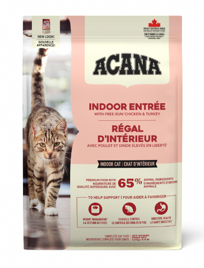 Acana Indoor Entree Recipe for Cat (4.5kg) - Tail Blazers Etobicoke