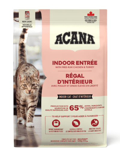 Acana Indoor Entree Recipe for Cat (4.5kg) - Tail Blazers Etobicoke