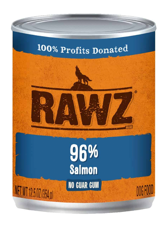 RAWZ 96% SALMON DOG CAN 354G - Tail Blazers Etobicoke