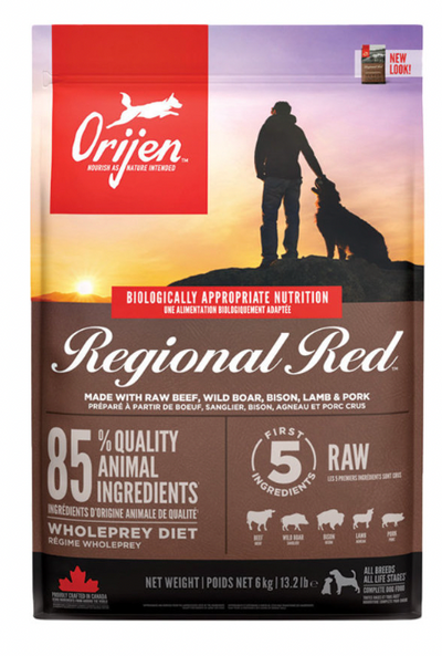 ORIJEN REGIONAL RED DOG 6KG - Tail Blazers Etobicoke