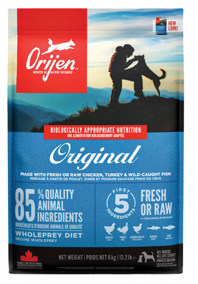 Orijen Original Adult Dog Food (6kg) - Tail Blazers Etobicoke