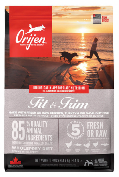 Orijen Fit & Trim Dog Food (2kg) - Tail Blazers Etobicoke