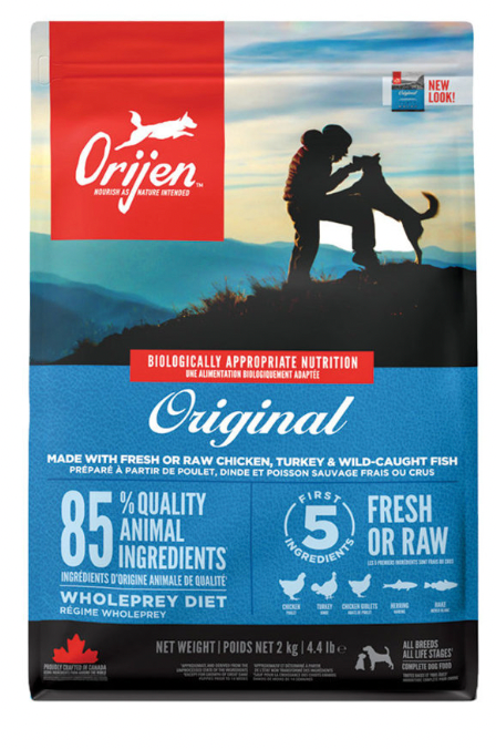 Orijen Original Adult Dog Food (2kg) - Tail Blazers Etobicoke