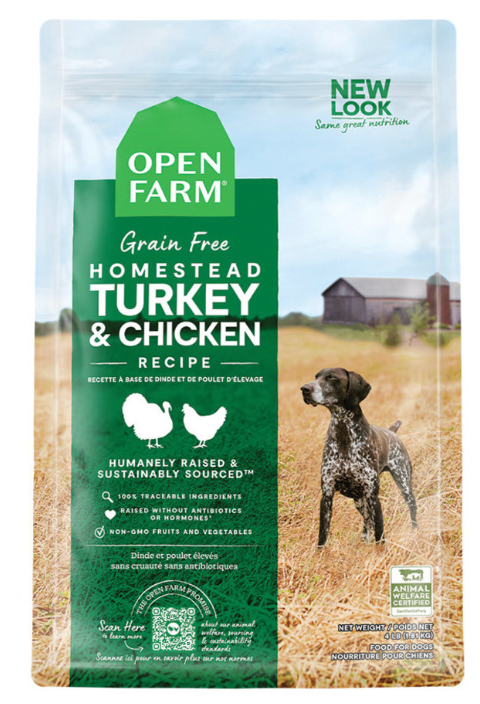 OPEN FARM CHICKEN/TURKEY 4LB - Tail Blazers Etobicoke