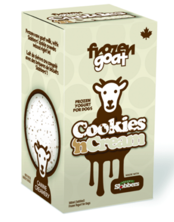 BCR FROZEN GOAT COOKIES/CREAM 3X100G