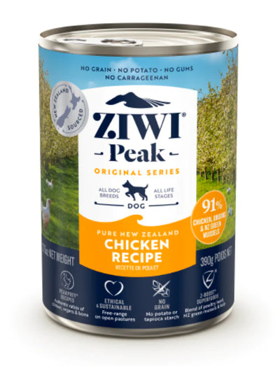 Ziwi Ziwipeak Dog Can Chicken (390g) - Tail Blazers Etobicoke
