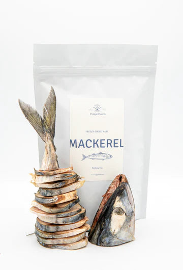 Doggo Hearts Freeze Dried Mackerel Slice Small Bag (70g) - Tail Blazers Etobicoke