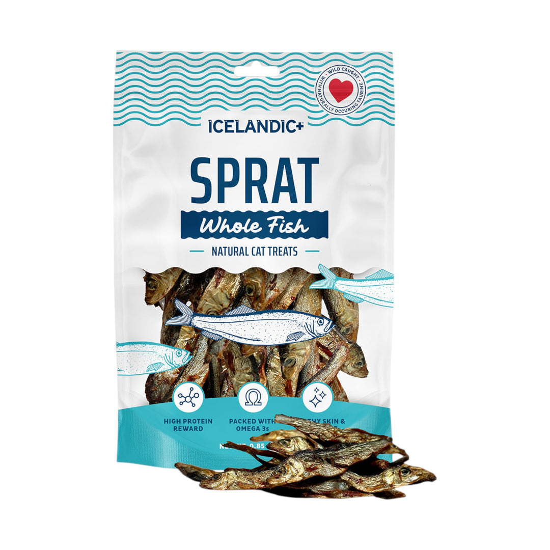 Icelandic Sprat Whole Fish Cat Treats (0.85oz)