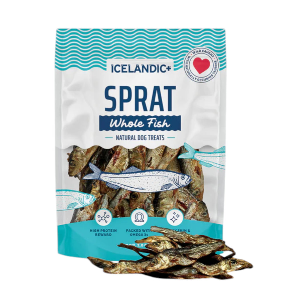 Icelandic+ Whole Fish Sprat (2oz)