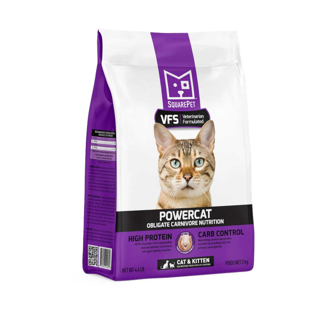 SQUARE PET POWERCAT TURK/CHIC 2KG
