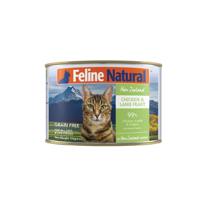 Feline Natural Chicken & Lamb Feast Cat Can (6oz)