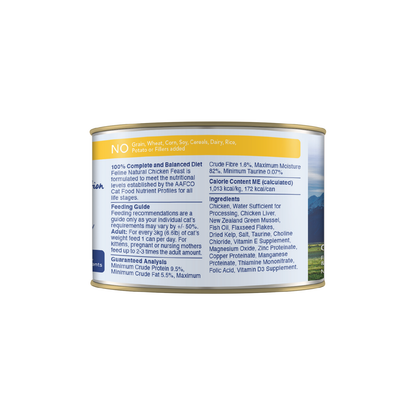 Feline Natural Chicken Feast Canned Cat Food (6oz)
