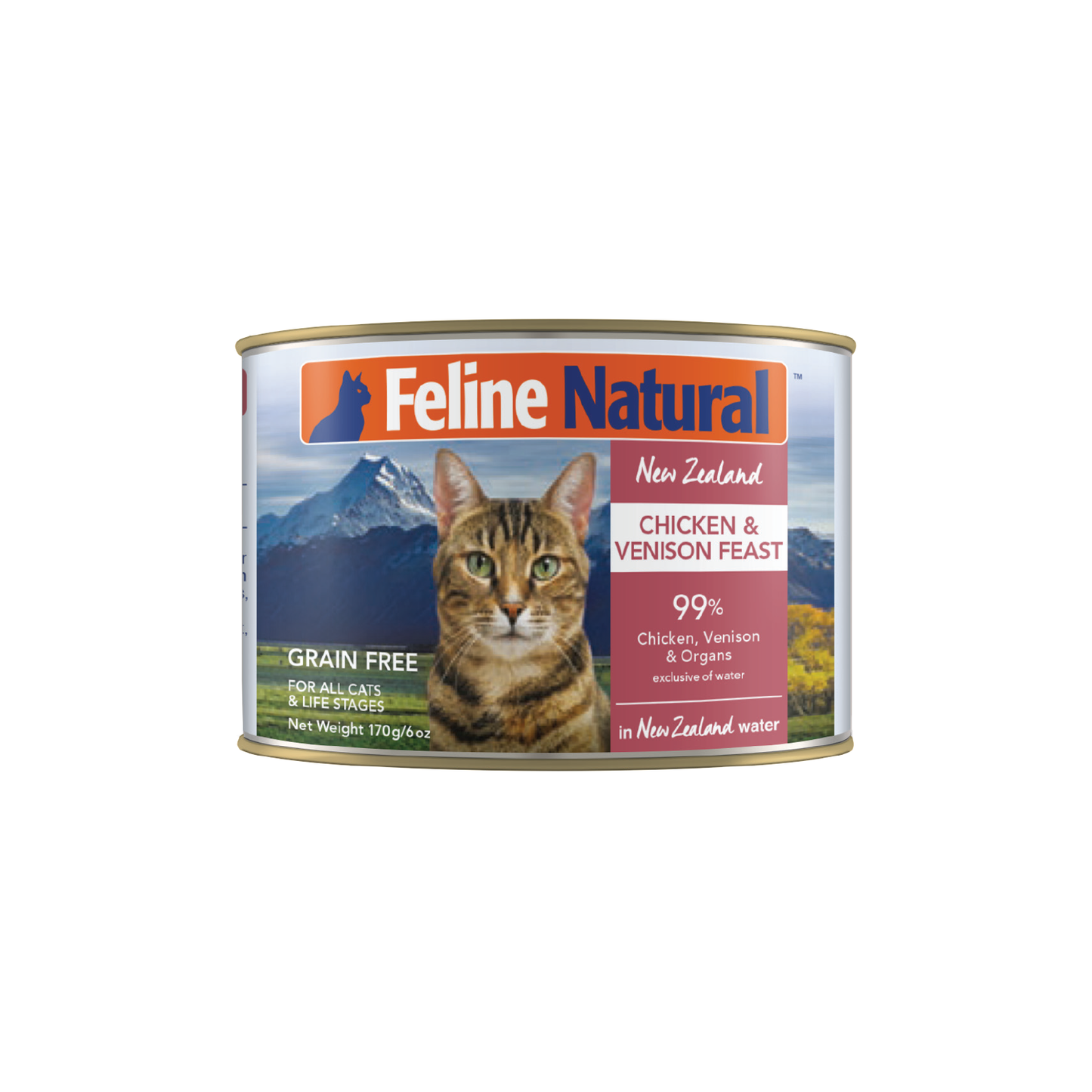 Feline Natural Chicken & Venison Feast Cat Can (6oz)