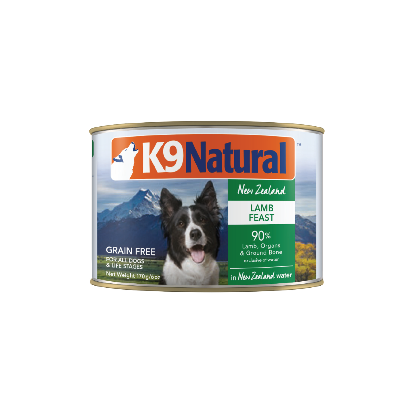 K9 NATURAL LAMB DOG CAN 6OZ