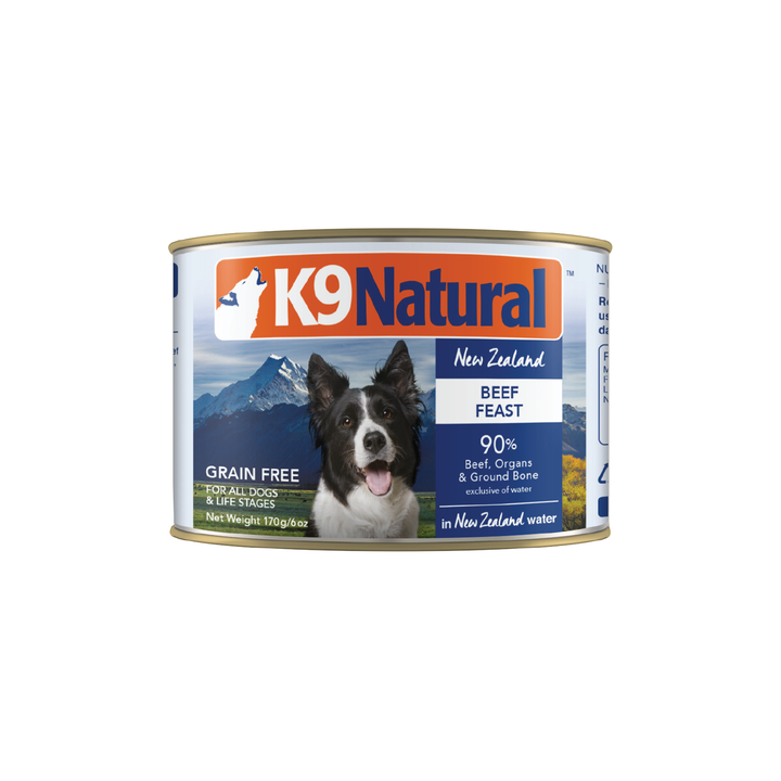 K9 Natural Beef Dog Can (6oz)