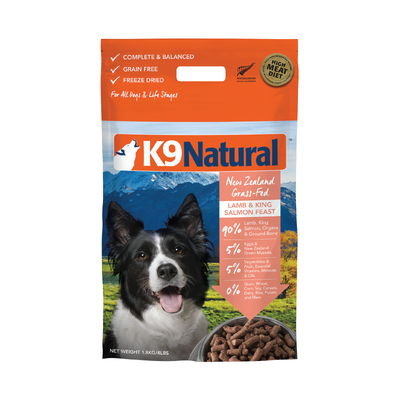 K9 NATURAL FD LAMB/SALM 1.8KG