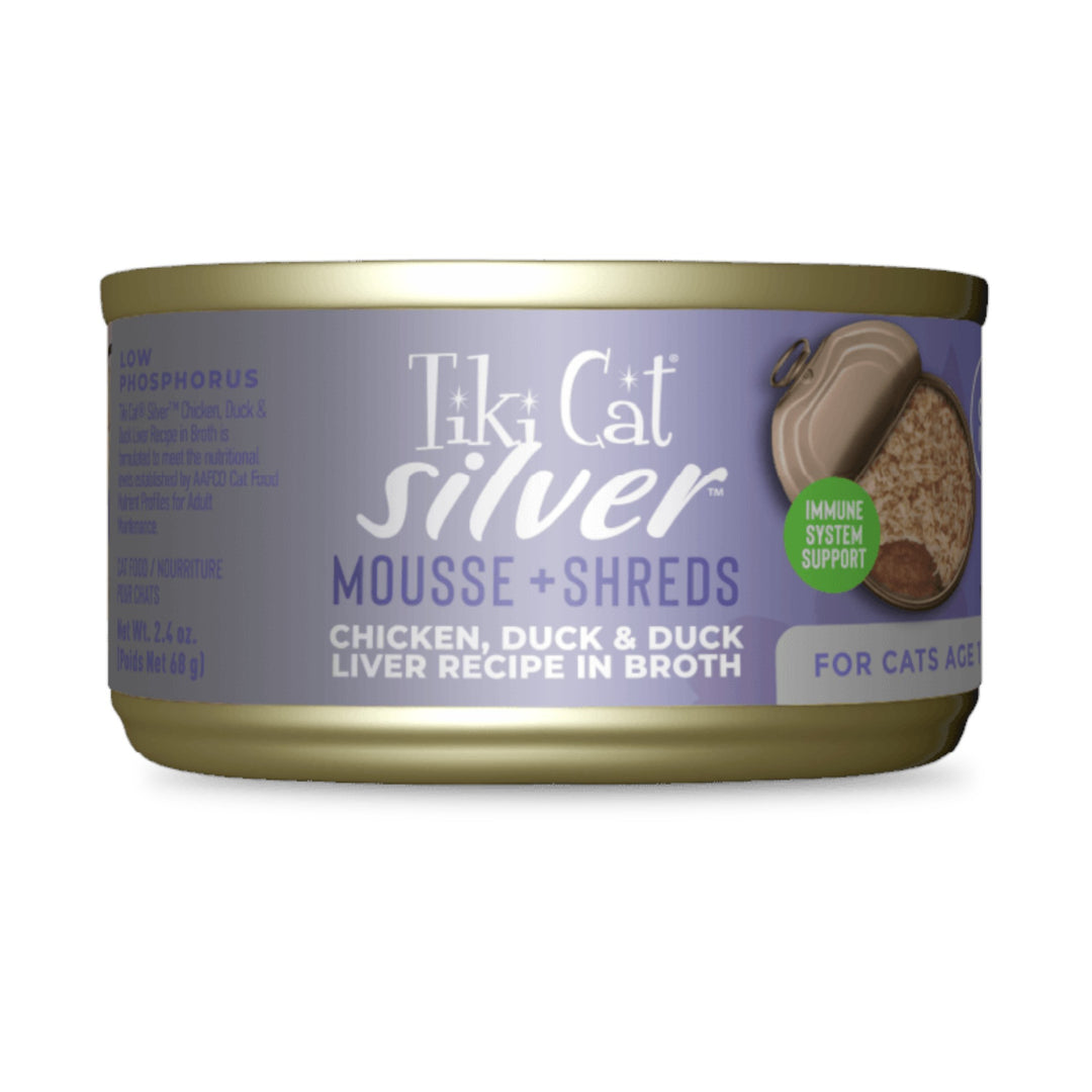 TIKI CAT SILVER CHIC/DUCK CAN 2.4OZ