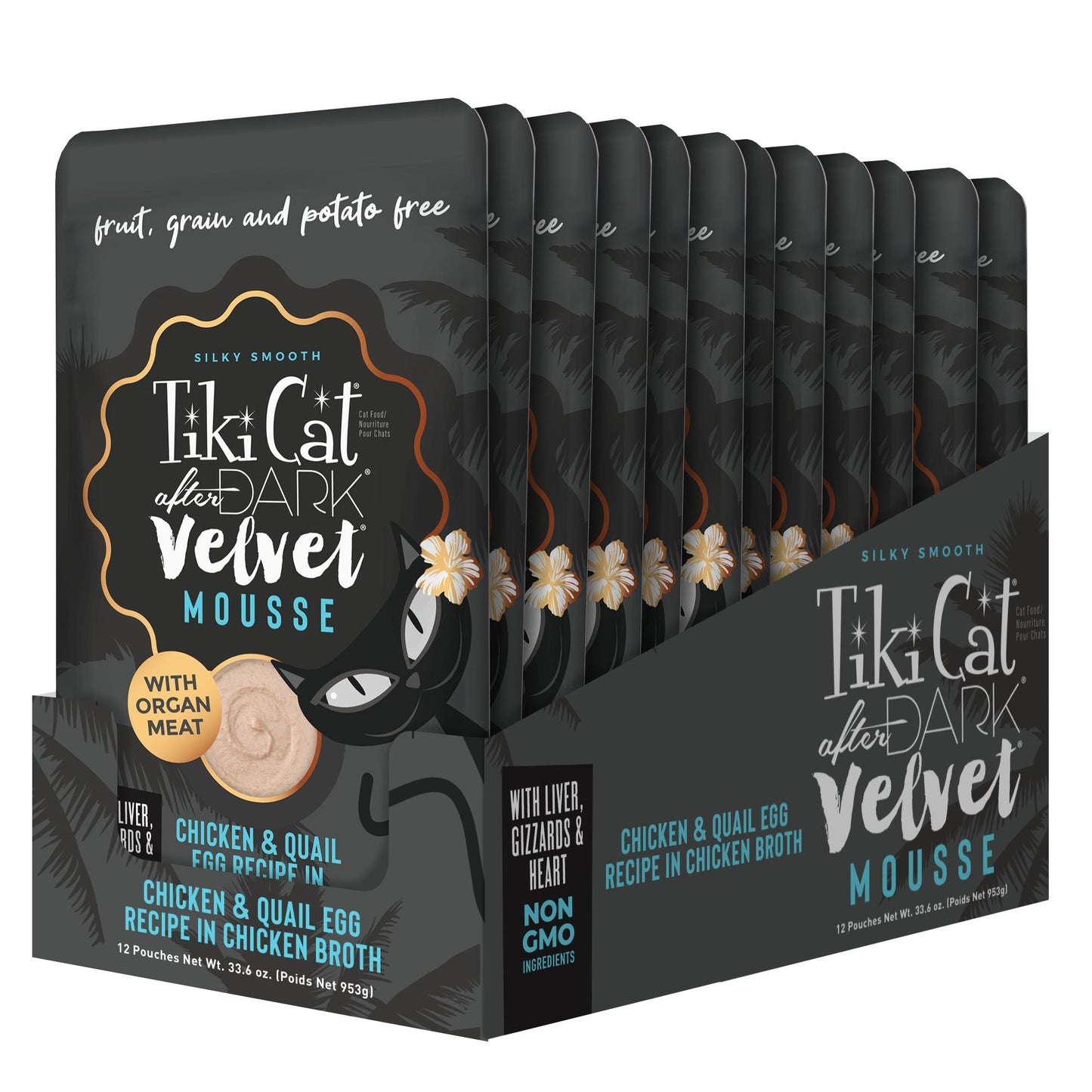 TIKI CAT AD VELVET CHIC/EGG PCH 2.8OZ - Tail Blazers Etobicoke