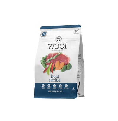 NZ WOOF BEEF AIR DRIED 750G - Tail Blazers Etobicoke