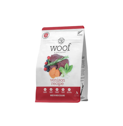 NZ WOOF VENISON AIR DRIED 750G - Tail Blazers Etobicoke