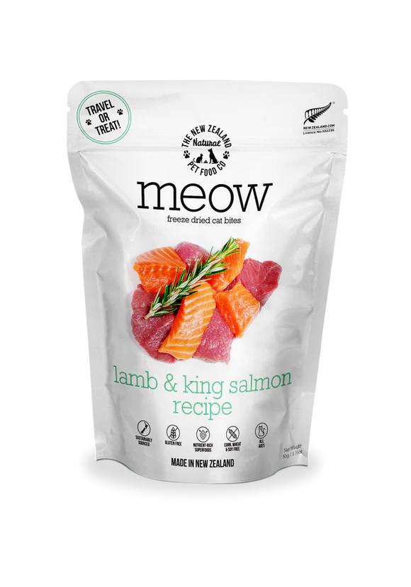 NZ MEOW FD LAMB/SALMON 50G - Tail Blazers Etobicoke