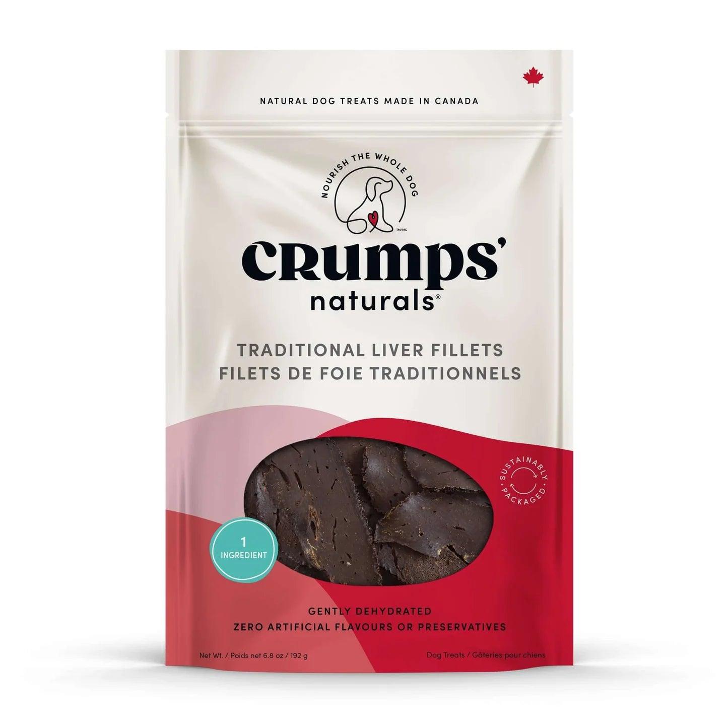 Crumps Traditional Dehydrated Beef Liver Fillets (160g)