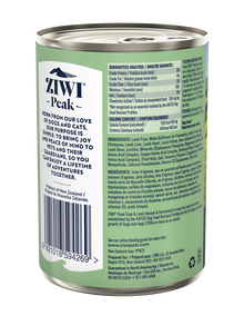 Ziwi Ziwipeak Dog Tripe & Lamb Can (390g)
