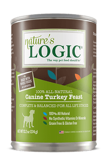 Nature's Logic Turkey Dog Can (13.2 oz) - Tail Blazers Etobicoke