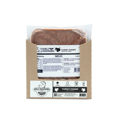 RDBK Red Dog Blue Kat Deli Dinner Turkey Dog (1lb)