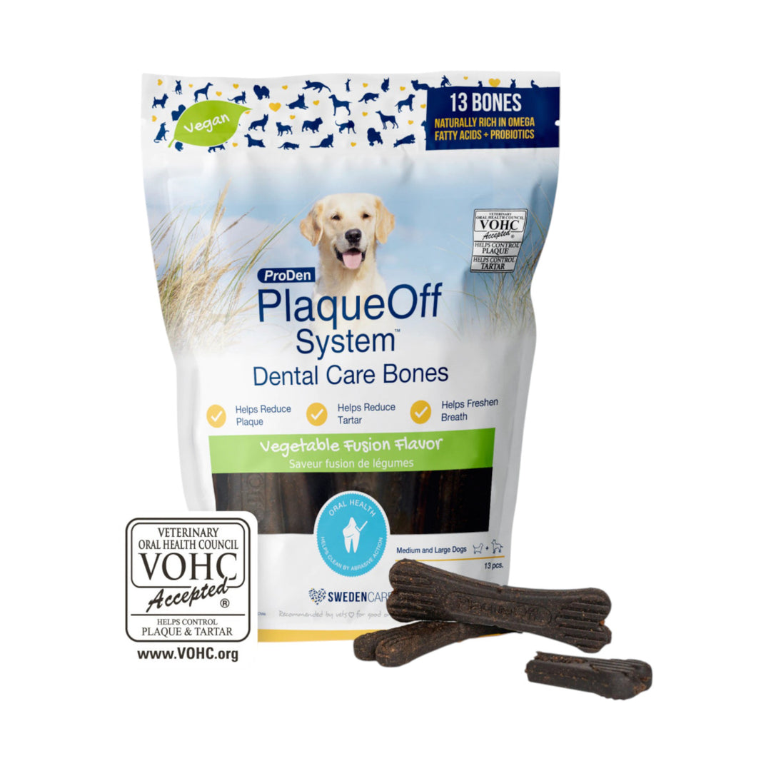 Plaque-Off Vegetable Fusion Dental Bones  (482g)